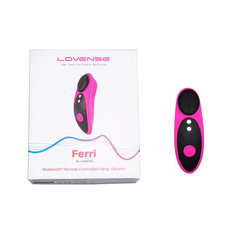 Lovense Ferri Bluetooth Remote-Controlled Panty Vibrator | Couple Co. Lovense Ferri Bluetooth Remote-Controlled Panty Vibrator | Couple Co.