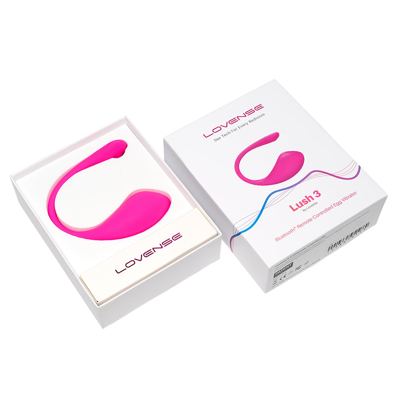 Lovense Lush 3 Bluetooth Remote-Controlled Egg Vibrator | Couples Co. Lovense Lush 3 Bluetooth Remote-Controlled Egg Vibrator | Couples Co.