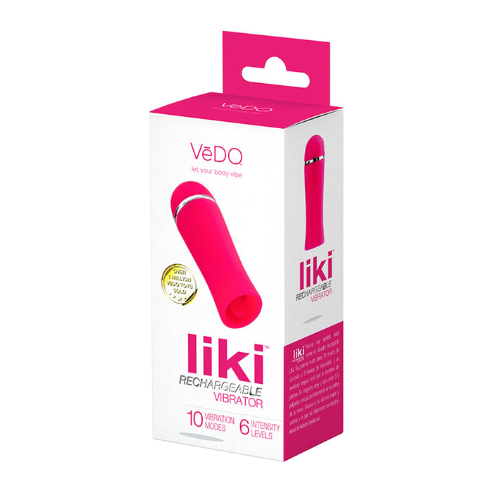 Vedo Liki Rechargeable Flicker Foxy Pink