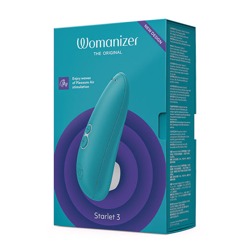 The Original Womanizer Starlet 3 | With Perfectly Balanced Intensity Level | Waterproof Female Intimate Stimulator In Turquoise