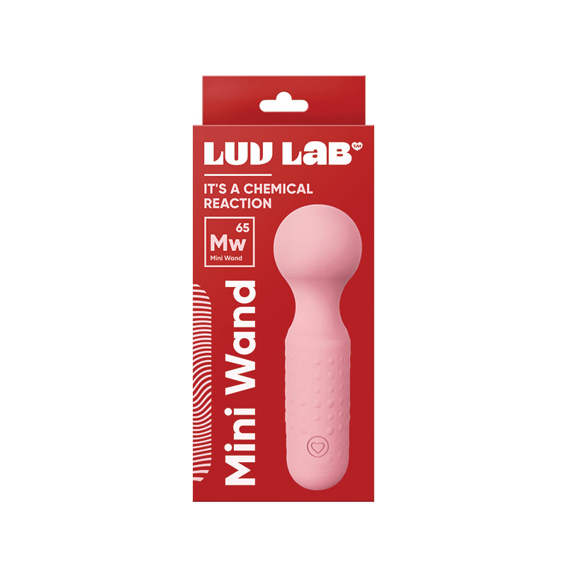 Luv Inc Mw65 Mini Wand Rechargeable Flexible Silicone Vibrator