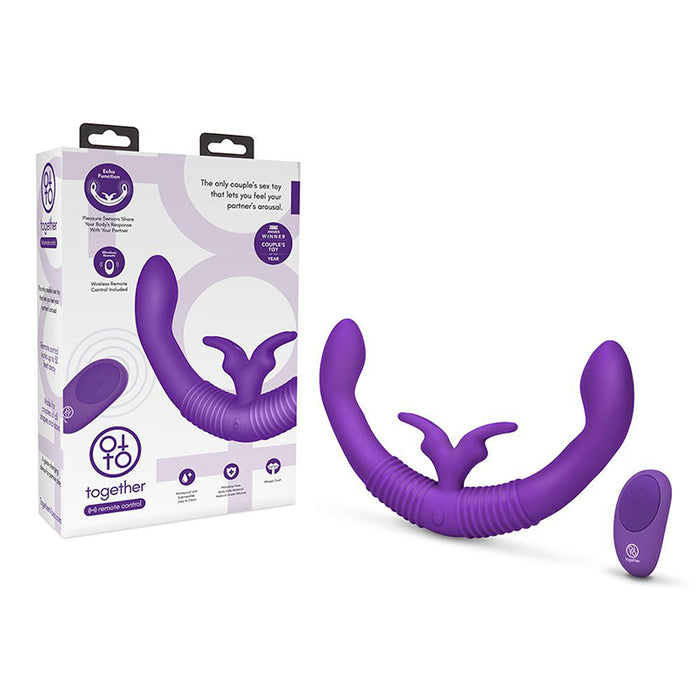 Together Couples Toy with Echo Function Rechargeable Remote-Controlled Together Couples Toy with Echo Function Rechargeable Remote-Controlled