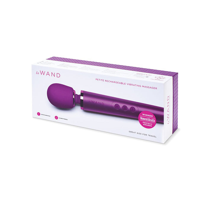 Le Wand Petite Rechargeable Massager Dark Cherry