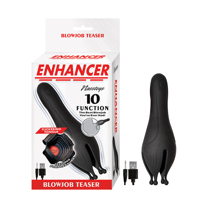 Enhancer Blowjob Teaser Black | Male Masturbator | Couples Co. Enhancer Blowjob Teaser Black | Male Masturbator | Couples Co.