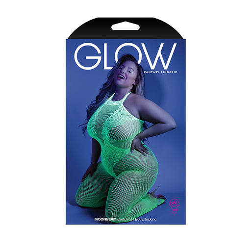 Glow Moonbeam Crotchless Bodystocking | Lingerie