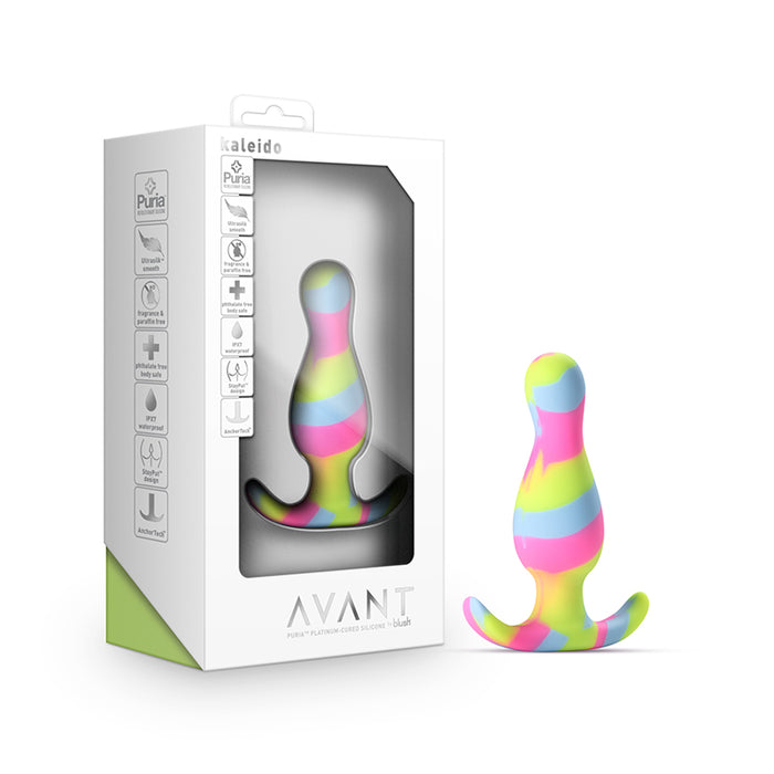 Blush Avant Kaleido Silicone Anal Plug Lime | Butt Plug