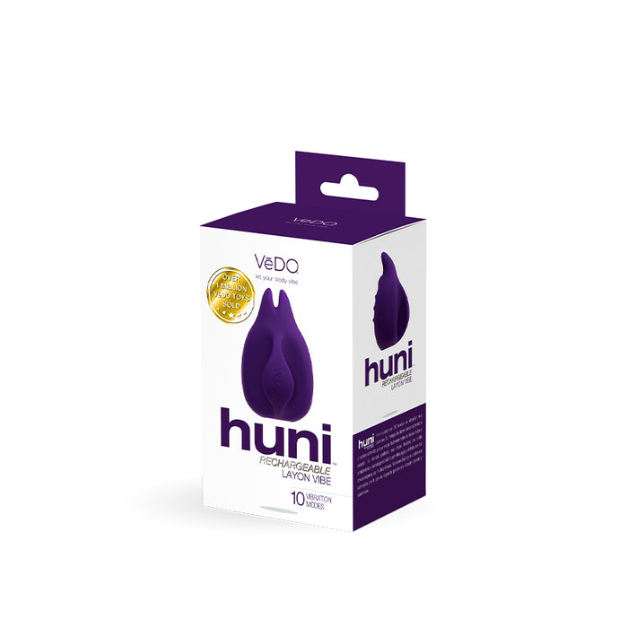 Vedo Huni Rechargeable Finger Vibe Deep Purple