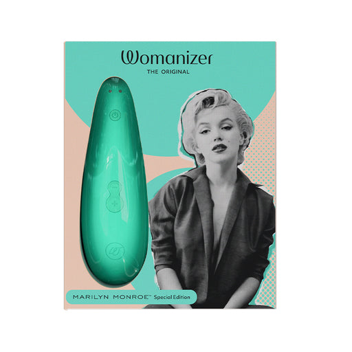 Womanizer | Marilyn Monroe Classic 2 Special Edition | Rechargeable Silicone Pleasure Toy | Air Clitoral Stimulator in Mint 
