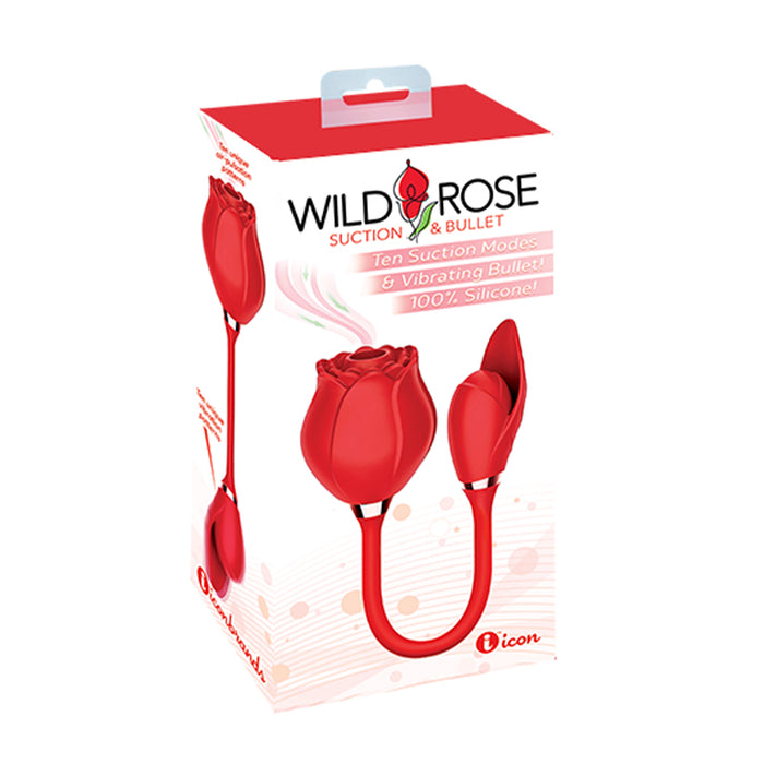 Wild Rose Suction and Bullet Red Wild Rose Suction and Bullet Red