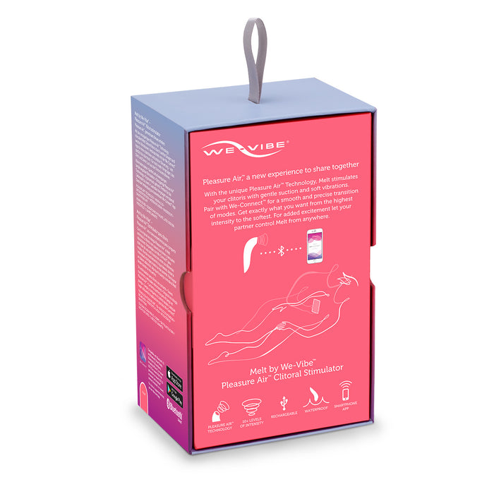 Rechargeable Clitoral Stimulator | We-VIbe Melt App-Controlled Vibrator