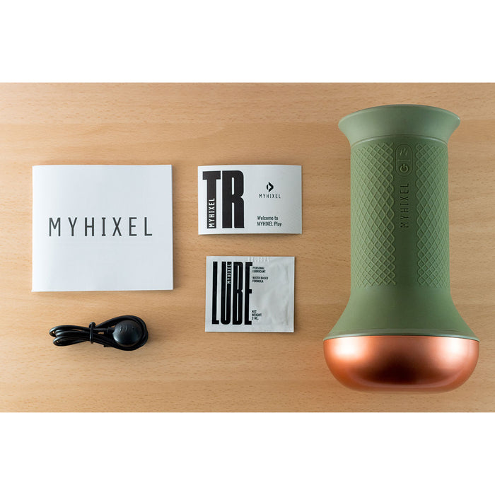 Myhixel TR Water Resistant Male Masturbator | Male Masturbator With Magnetic Charging And USB Connector