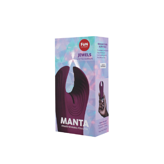 Fun Factory Manta - Garnet - Male Masterbator