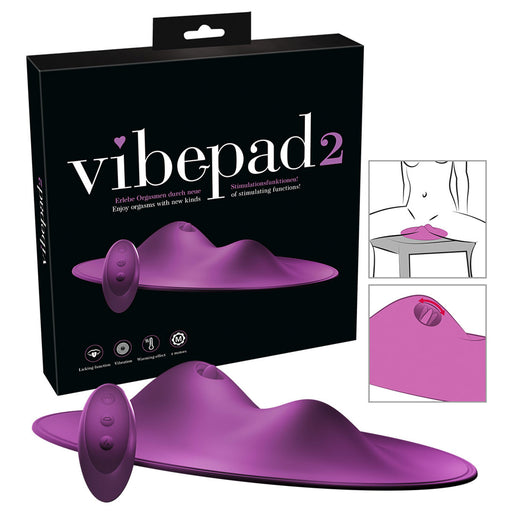 VibePad2 Clitoral Massage Vibrator | Lay On Vibrator