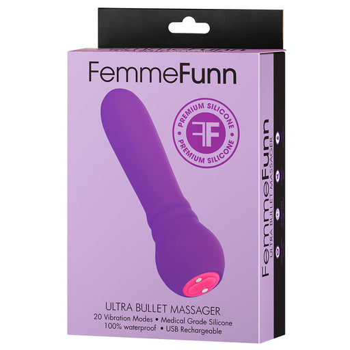 Ultra Bullet Vibrator Made With Silicone | Convenient Pleasure With Ultra Bullet's One-Button Operation