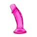 B Yours Sweet N Small 4in Dildo W/ Suction Cup Pink - small dildo