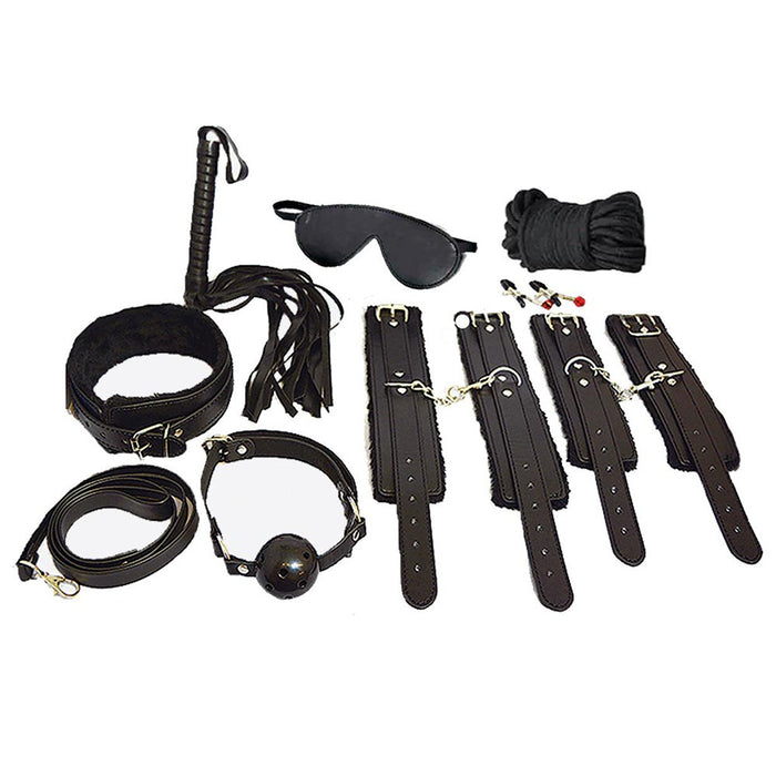 Everything Bondage Kit In Black | Complete Bondage Kit 