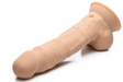 8 INCH DILDO WITH BALLS SUCTION AND VIBRATING