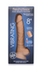 8 INCH VIBRATING DILDO WITH SUCTION