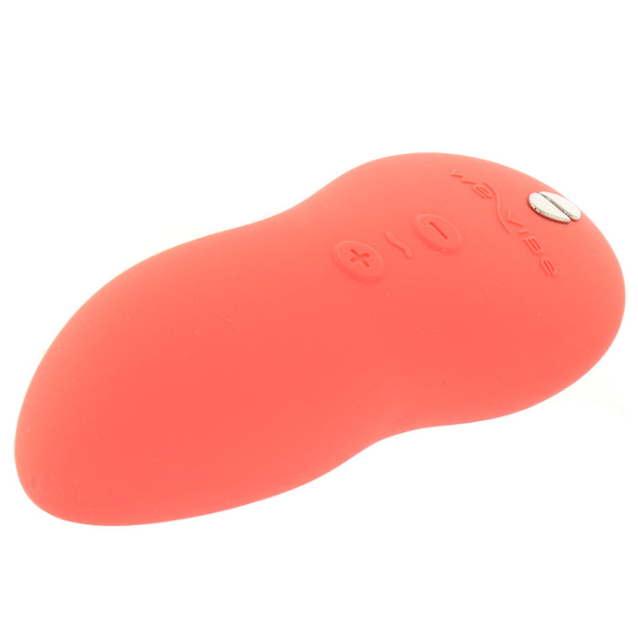 We-Vibe Touch X Rechargeable Silicone Lay-On Vibrator & Massager Crave Coral