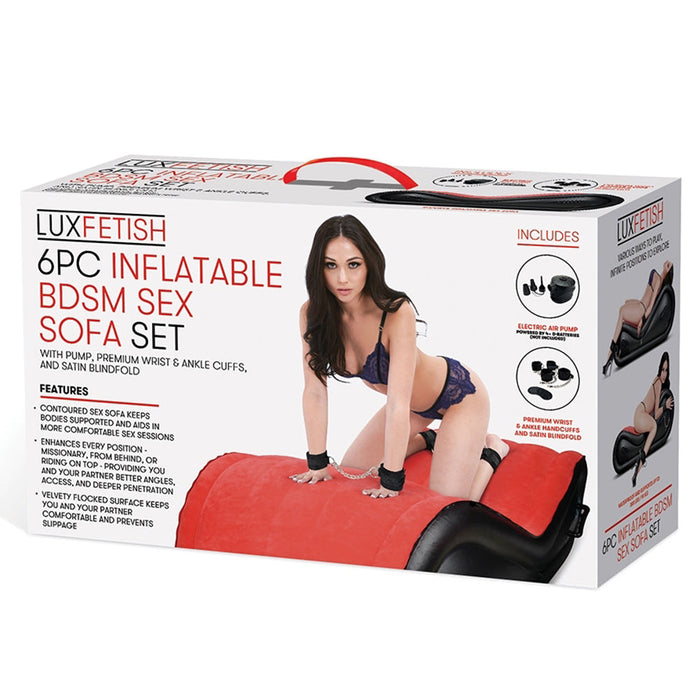 Lux Fetish 6-Piece Inflatable BDSM Sex Sofa Set