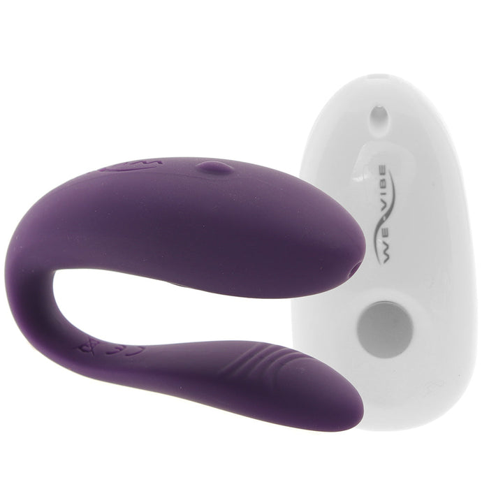 We-Vibe Unite Rechargeable Remote-Controlled Silicone Classic Couples Vibrator Purple