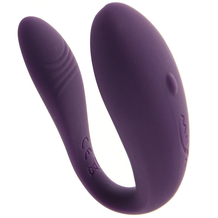 We-Vibe Unite Rechargeable Remote-Controlled Silicone Classic Couples Vibrator Purple