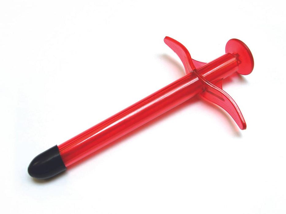 Lube Shooter With Disposable Tips | Red Lubricant Injector 
