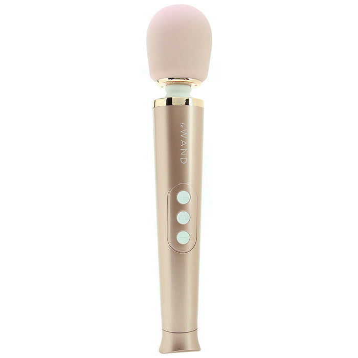 Sleek Rechargeable Rose Gold Wand | Shower-Friendly Vibe