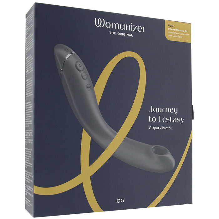Womanizer Waterproof G-Spot And Clit Vibrator | Made With Body-Safe Silicone Material | Contains No Phthalates | 120 Minutes Battery Life | 5 Years Warranty
