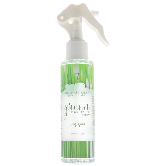 Intimate Earth Green Toy Cleaner Spray with Tea Tree Oil 4.1 oz.