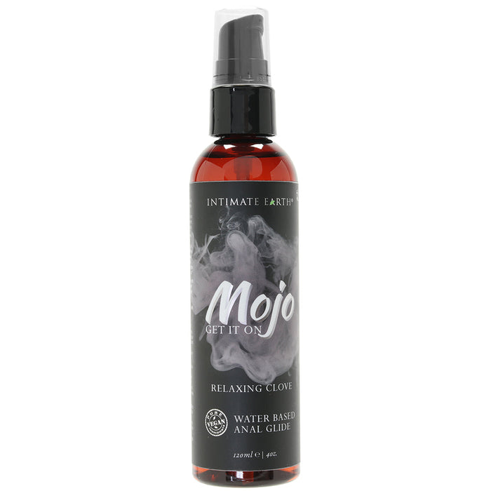 Intimate Earth Mojo Relaxing Clove Water Based Anal Glide 4 oz.