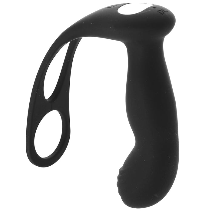 Butts Up Prostate Massager With Scrotum & Cock Ring Black