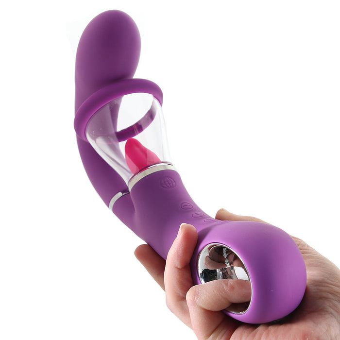 Fantasy For Her Rechargeable Pleasure Pro 4 in 1 Clitoral G-Spot Sex Toy For Her