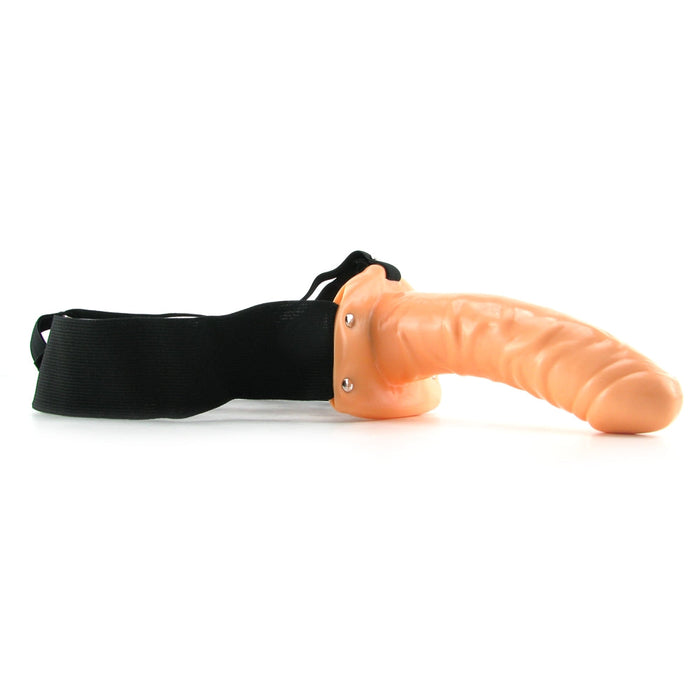 Pipedream Fetish Fantasy Series For Him or Her 6 in. Hollow Strap-On Beige/Black