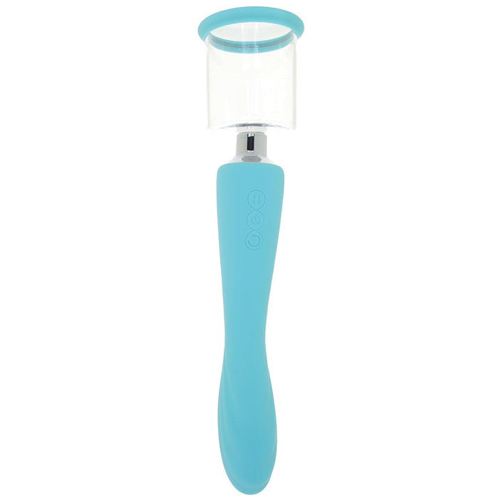 INYA Pump and Vibe With Interchangeable Suction Cups - Teal