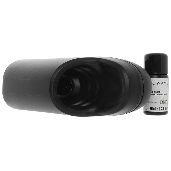 Arcwave Ion Rechargeable Stroker With Pleasure Air Black | Male Masturbator | Stroker | Couples Co. Arcwave Ion Rechargeable Stroker With Pleasure Air Black | Male Masturbator | Stroker | Couples Co.