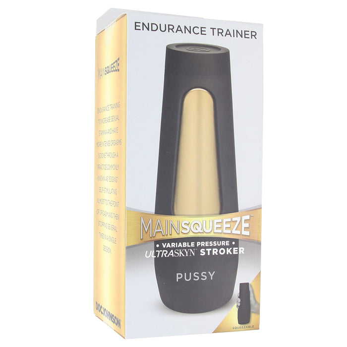 Main Squeeze - Endurance Trainer - ULTRASKYN Stroker - Pussy Vanilla| Male Mastubator