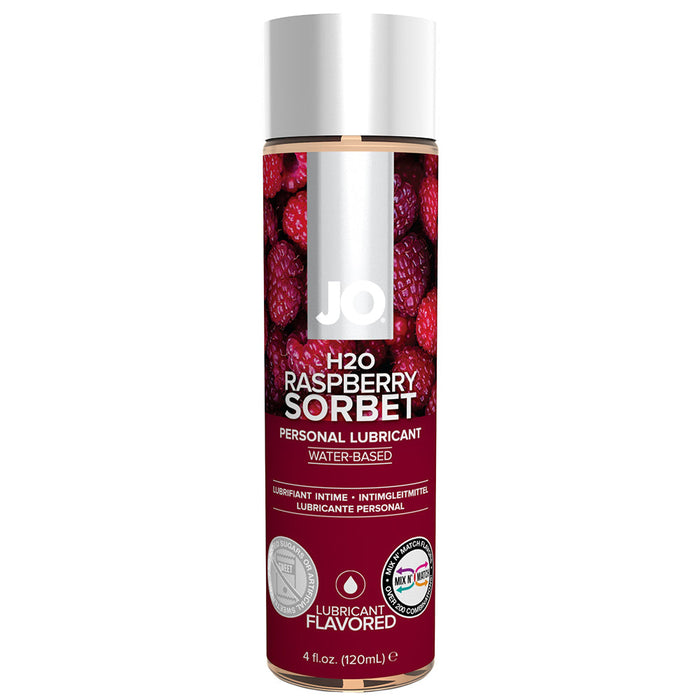 JO H2O Flavored - Raspberry - Lubricant (Water-Based) 4 fl. oz. / 120 ml