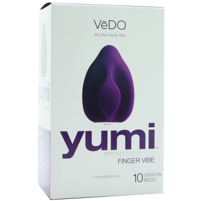 VeDO Yumi Rechargeable Finger Vibe - Deep Purple