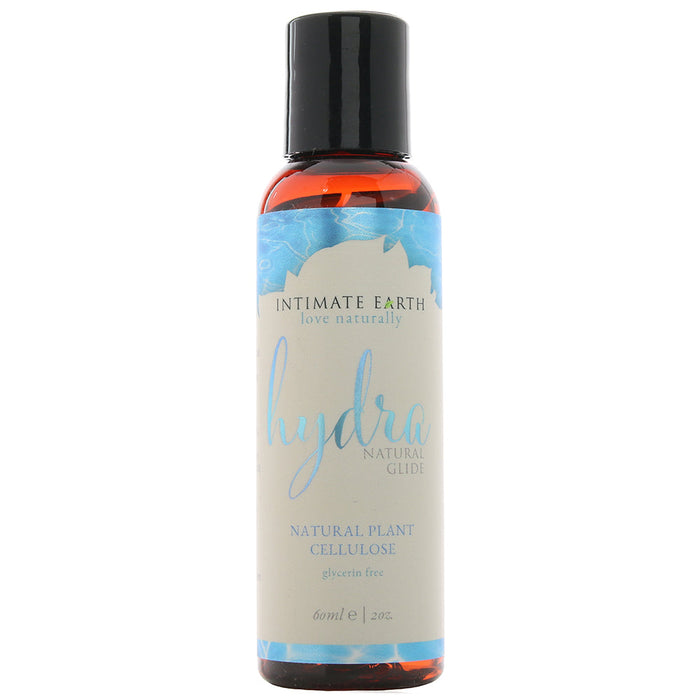 Intimate Earth Hydra Water Based Natural Glide with Plant Cellulose 2 oz.