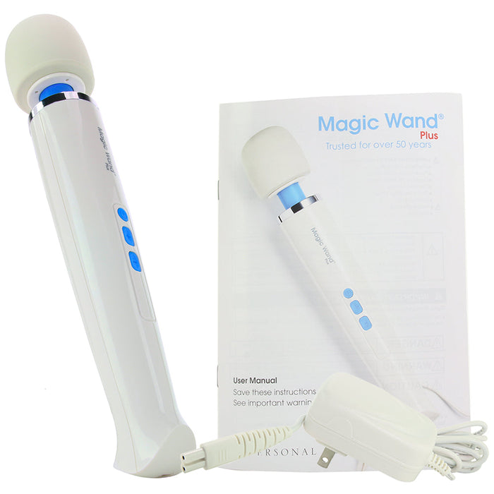 Magic Wand Plus Plug In Clitoral Massager Vibrator | Clitoral