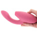 Silicone Rabbit Vibe in Pink | Pleasure Air Dual Stimulation Clit Massager