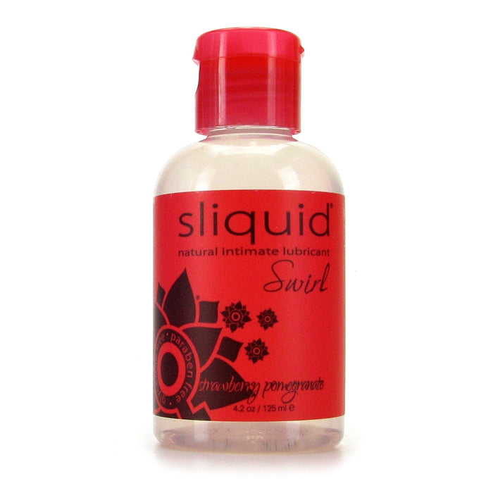 Sliquid Swirl Strawberry Pomegranate Flavored Lubricant 4.2 oz.