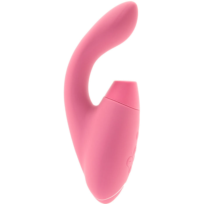 Raspberry DUO Clit Massager By Womanizer | Offers 12 Intensity Levels
