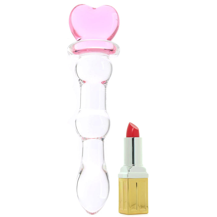 Crystal Heart of Glass-Pink Glass Dildo