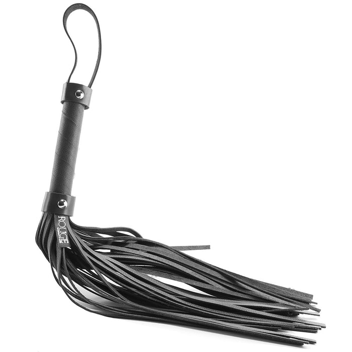 Rouge Flogger, H-Style Leather Black
