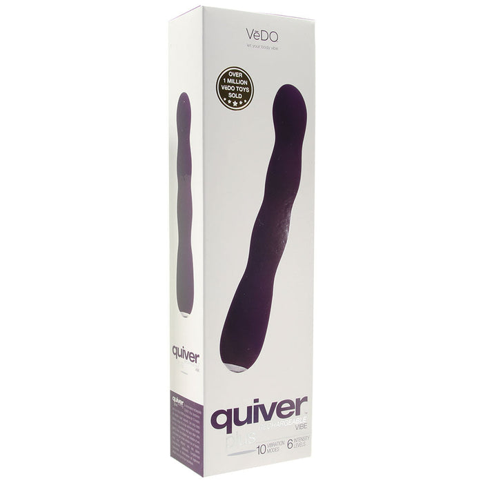 Vedo Quiver Rechargeable Plus Vibe Deep Purple