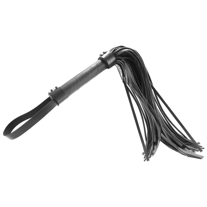 Rouge Flogger, H-Style Leather Black