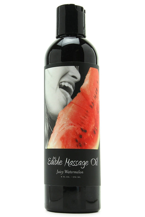 Earthly Body Edible Massage Oil Juicy Watermelon 8oz
