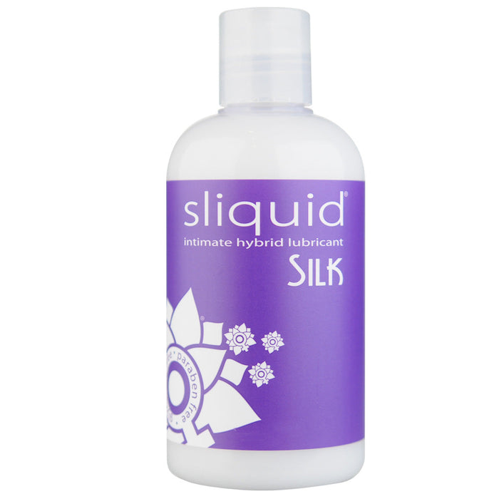 Sliquid Naturals Silk Hybrid Lubricant 8.5 oz.